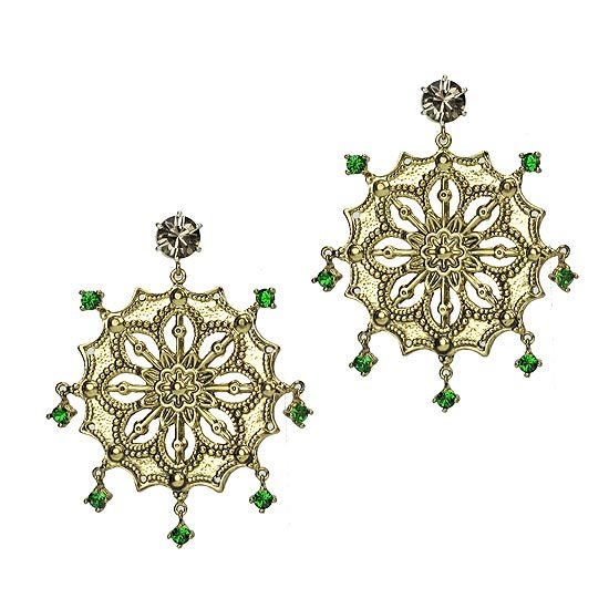 聖母玫瑰窗耳環 102E-013