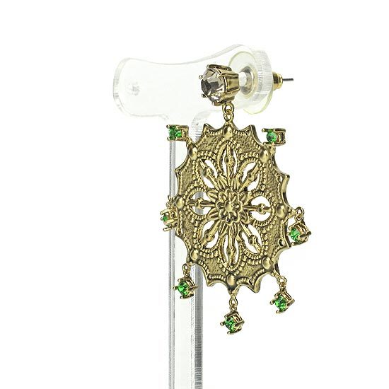 聖母玫瑰窗耳環 102E-013
