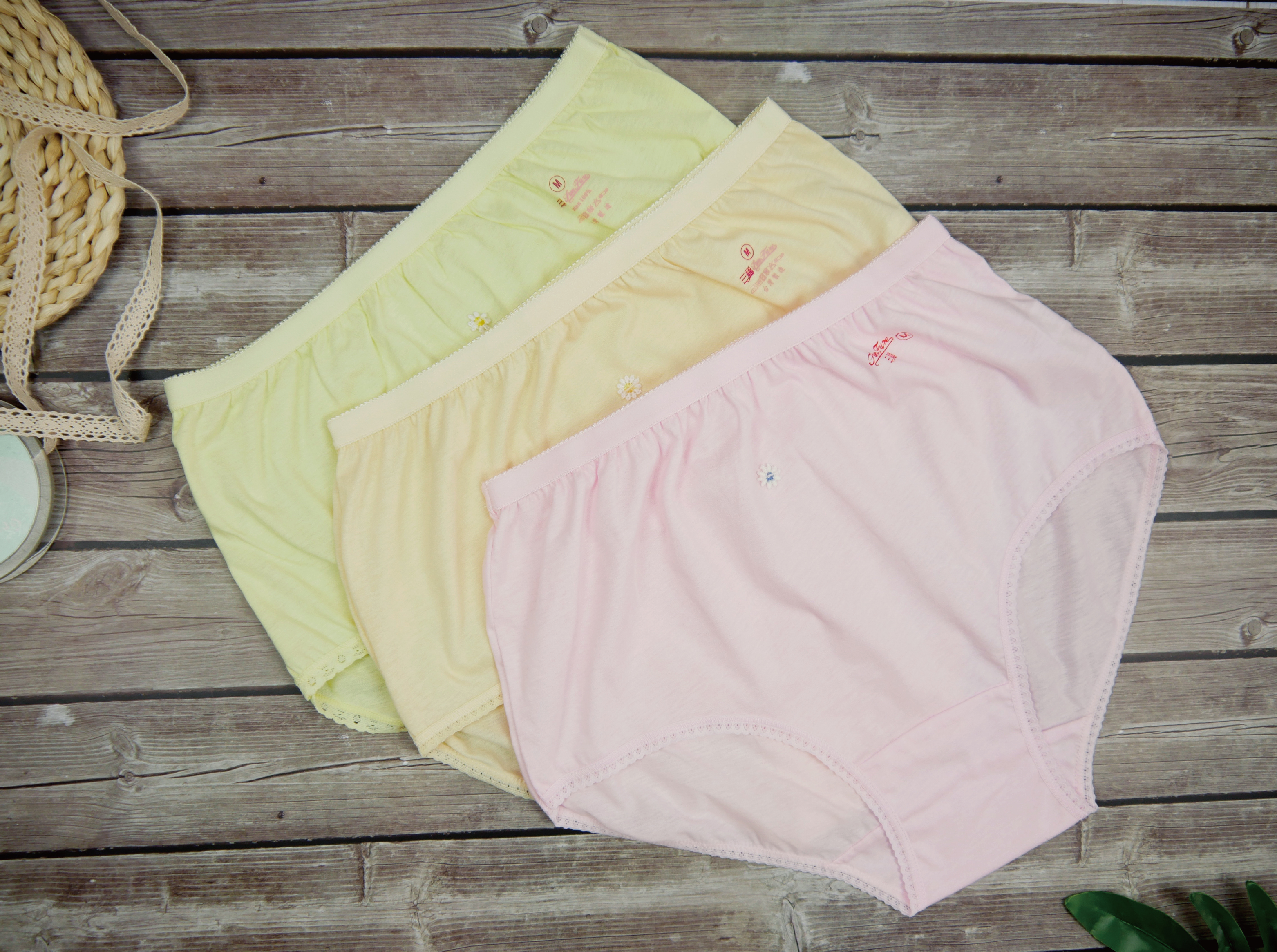 小三福 三福 100%純棉高腰女仕三角褲(小OP)