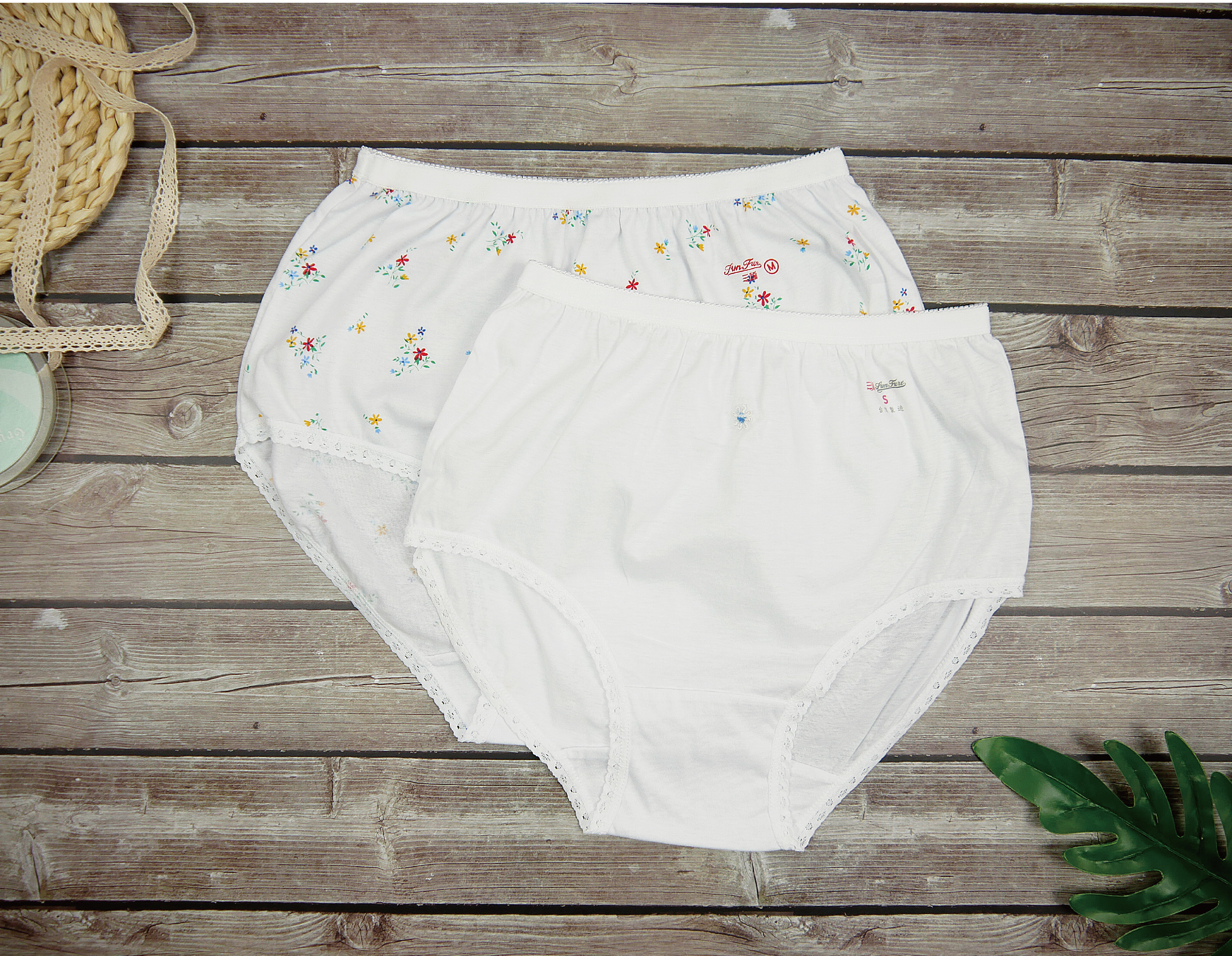 小三福 三福 100%純棉高腰女仕三角褲(小OP)