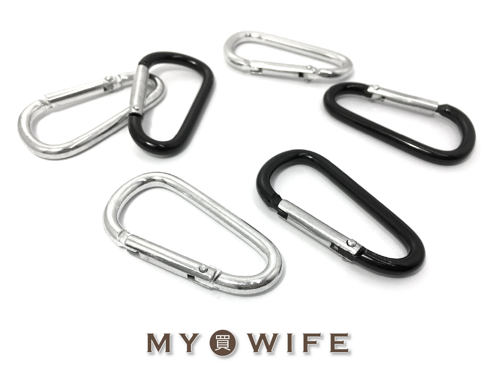 5cm登山釦/水壺釦_2色【SL121-5】