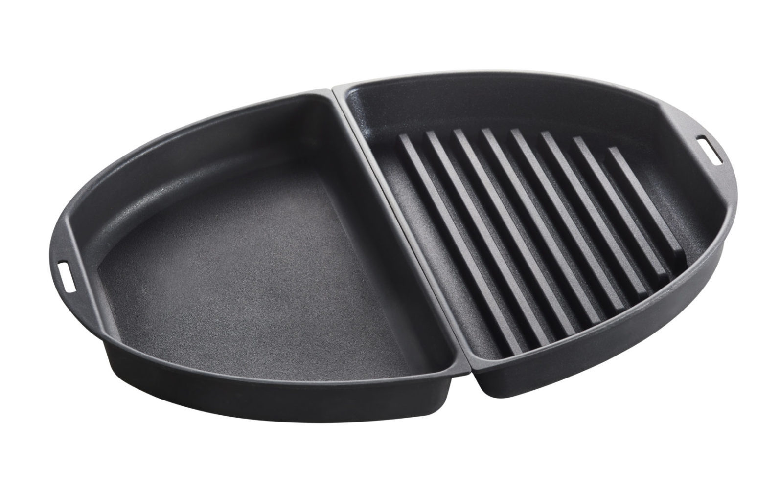 【全球配送】BRUNO 坑紋及平面鴛鴦烤盤 Grill & Flat Plate (BOE053 Oval 適用)