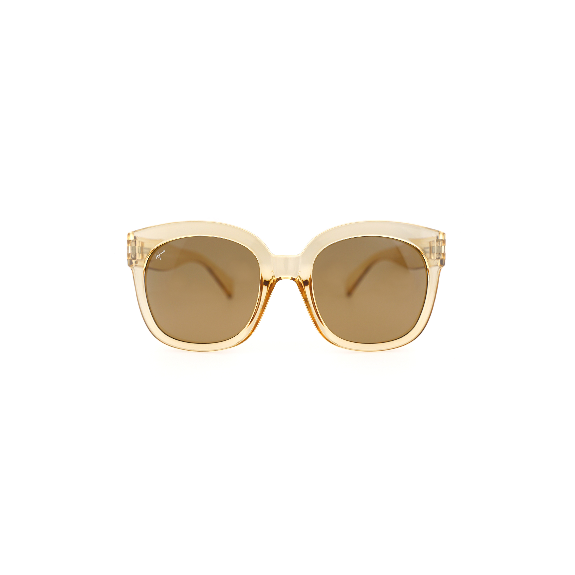Square sunglasses - yellow