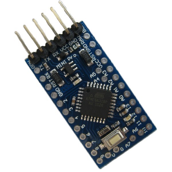 Pro Mini Mega328控制器 (無針腳)(相容Arduino)