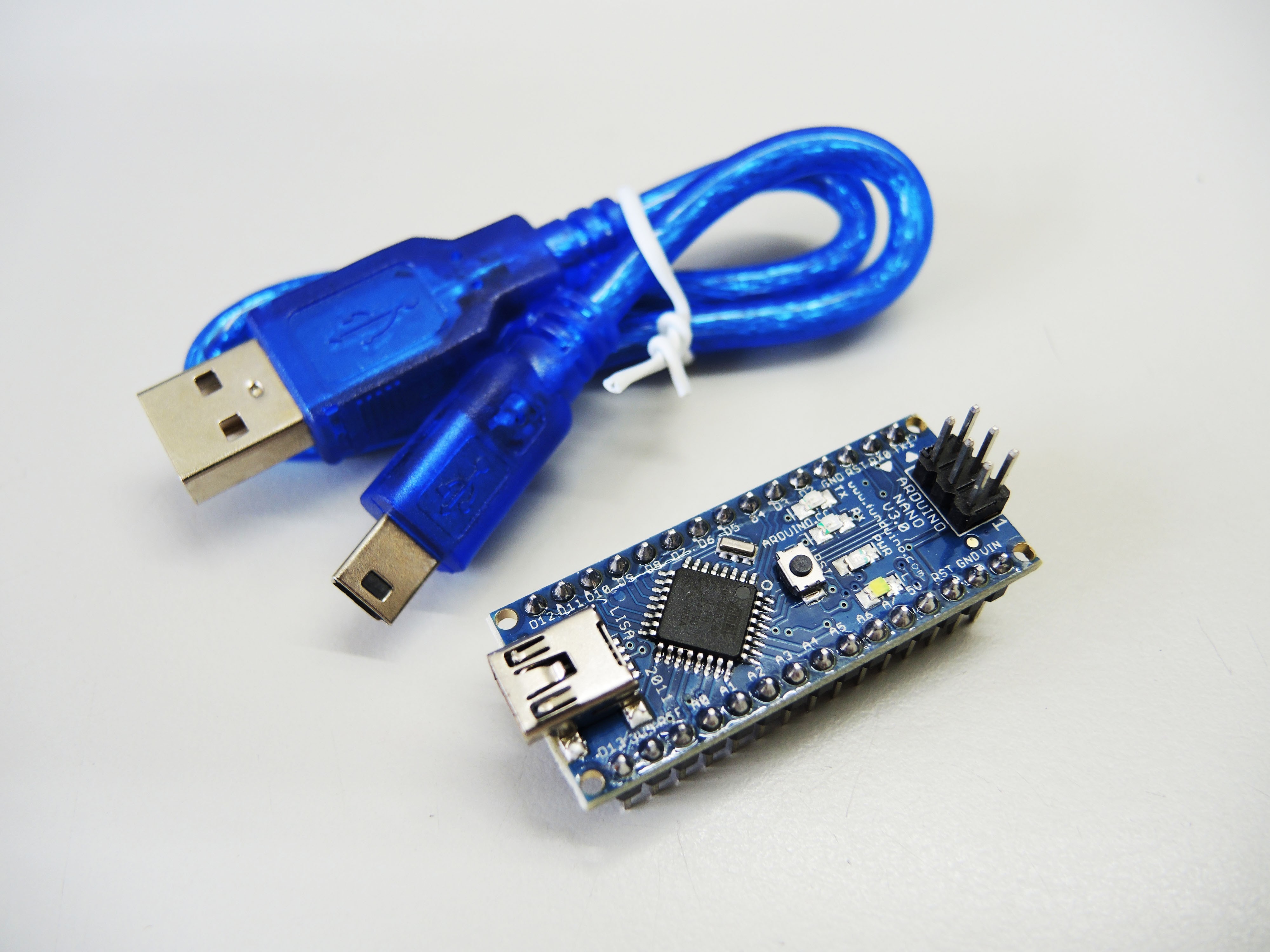 Nano 控制器 AVR ATmega328P-AU 單晶片(相容Arduino)