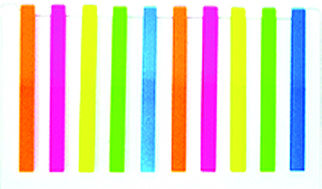 10色膠質post it 16610