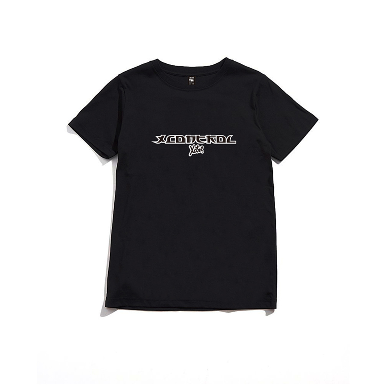 XCTRL 織田信長盔甲不倒翁短T-黑