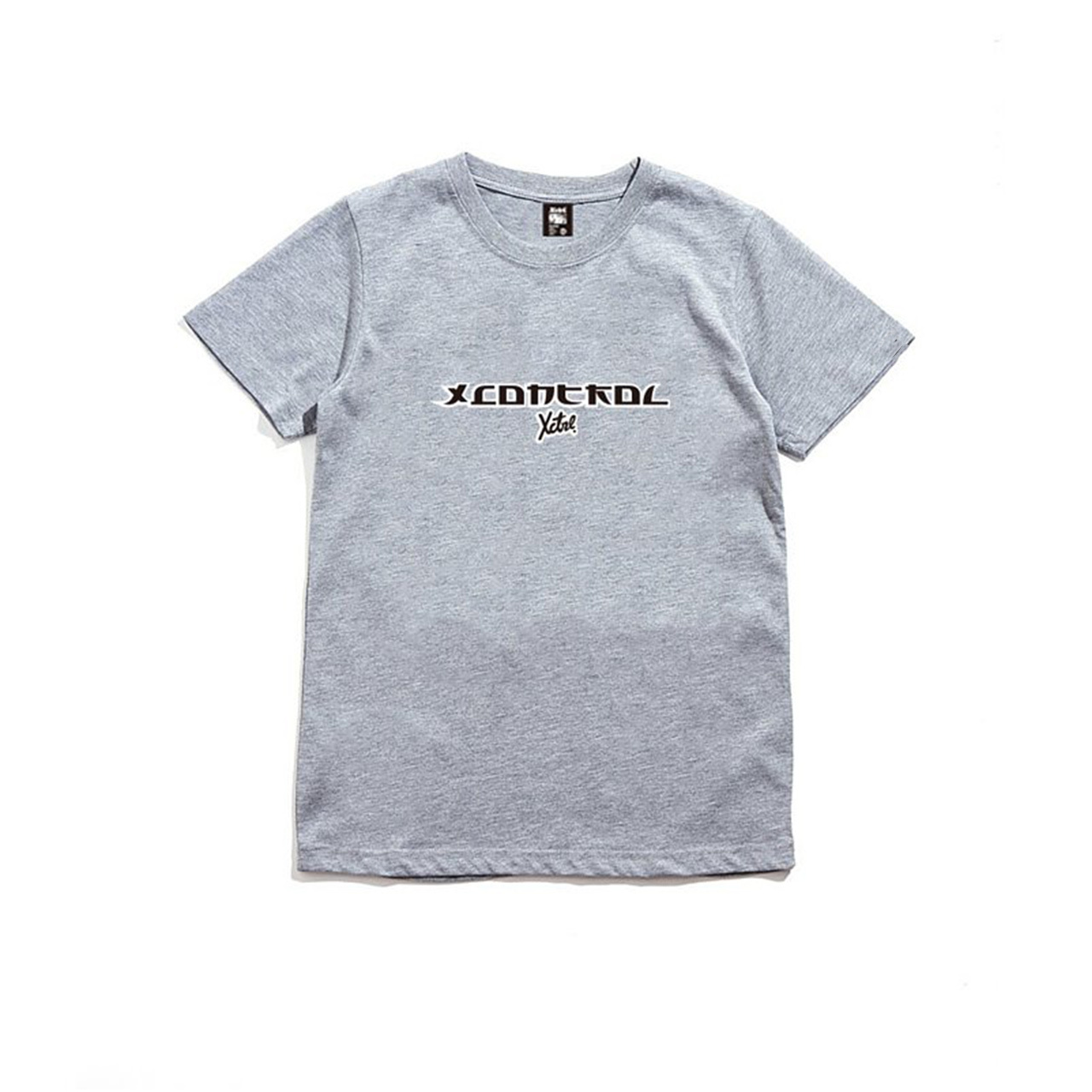 XCTRL 織田信長盔甲不倒翁短T-灰