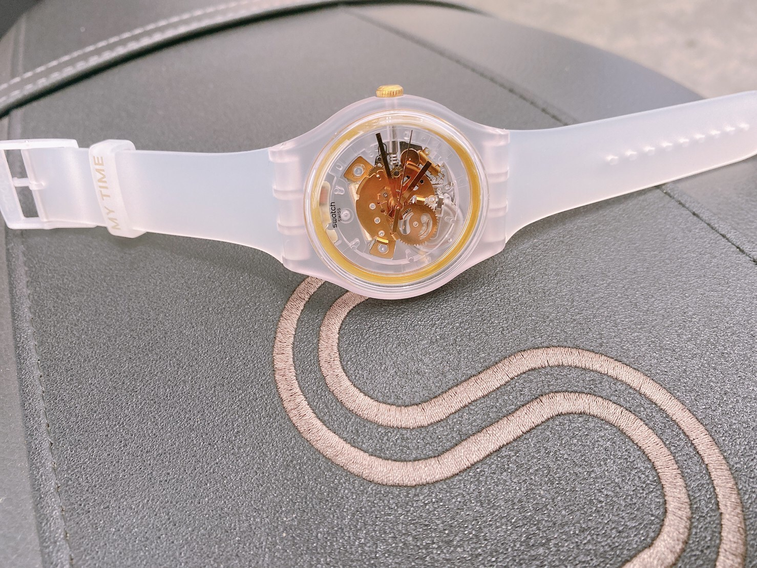 【Swatch】New Gent 原創系列 透明輕巧動感手錶   SVIZ102-5300 41mm 現代鐘錶