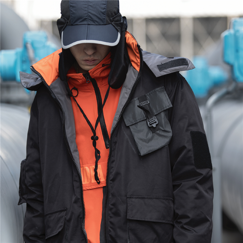 雙面機能棉服戰術外套