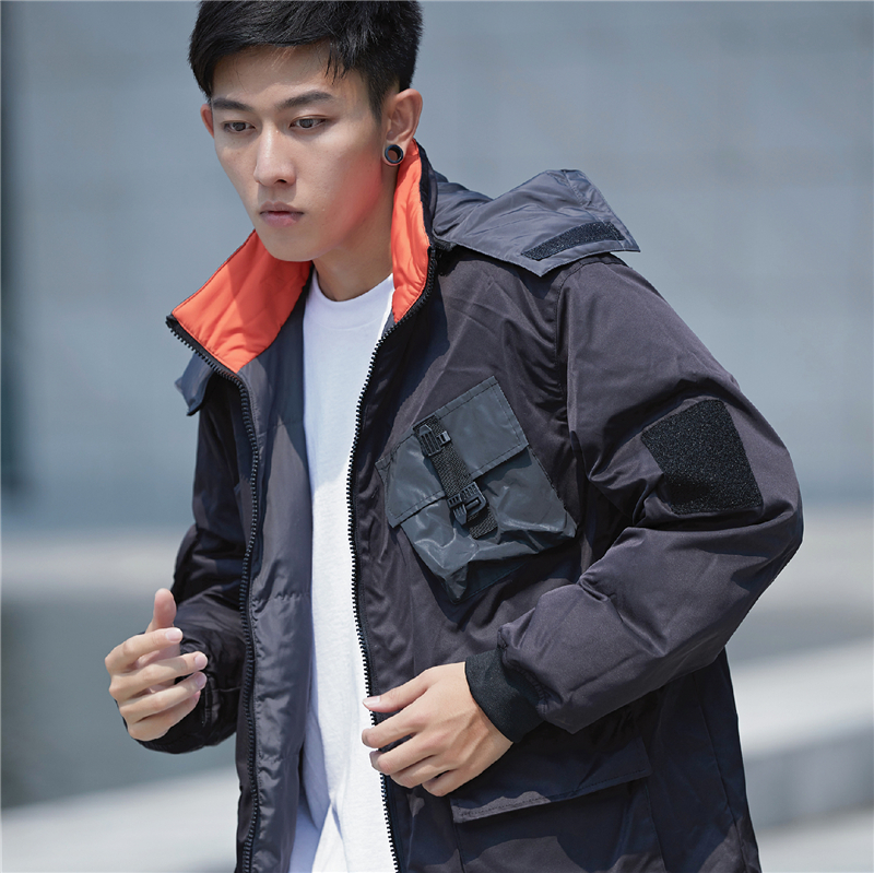 雙面機能棉服戰術外套