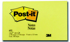 3M 3X5吋 post it 655