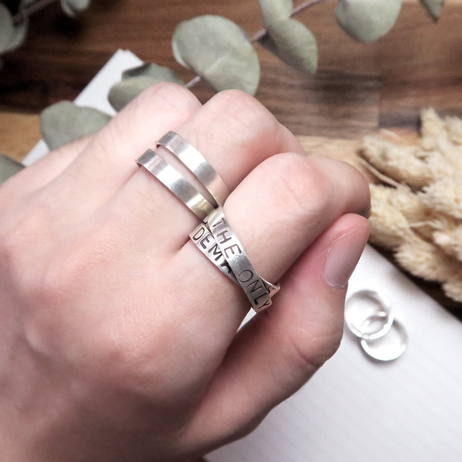 【常態課程】二迴旋纏繞戒指 銀戒體驗課 銀飾手作 金工課程 文化幣手作體驗