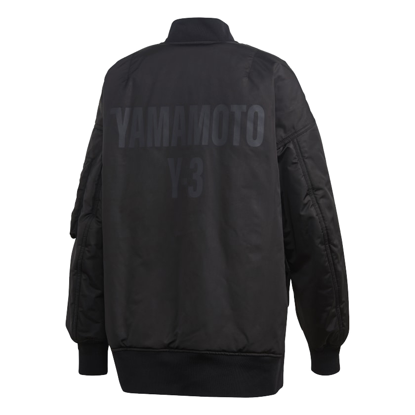 【 Y-3 W CH2 BOMBER 飛行夾克 - 黑 】
