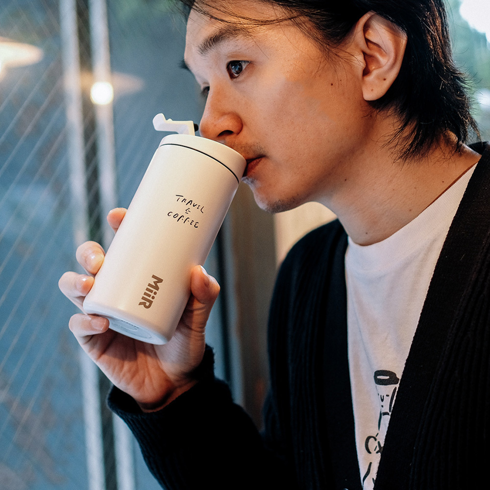 WHOSMiNG × MiiR | Travel Tumbler 12oz 易開蓋隨身瓶