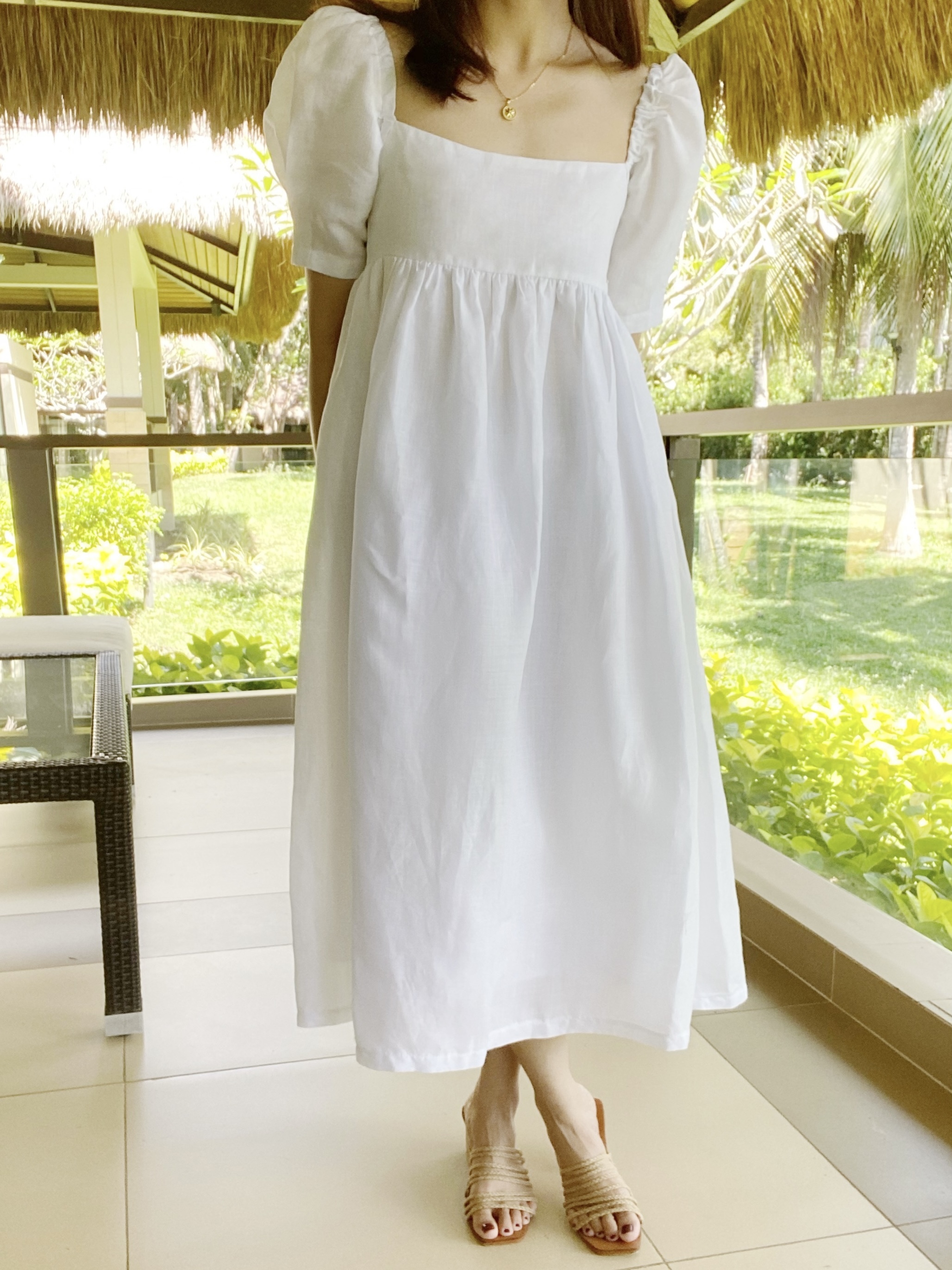 Jemma Dress - White