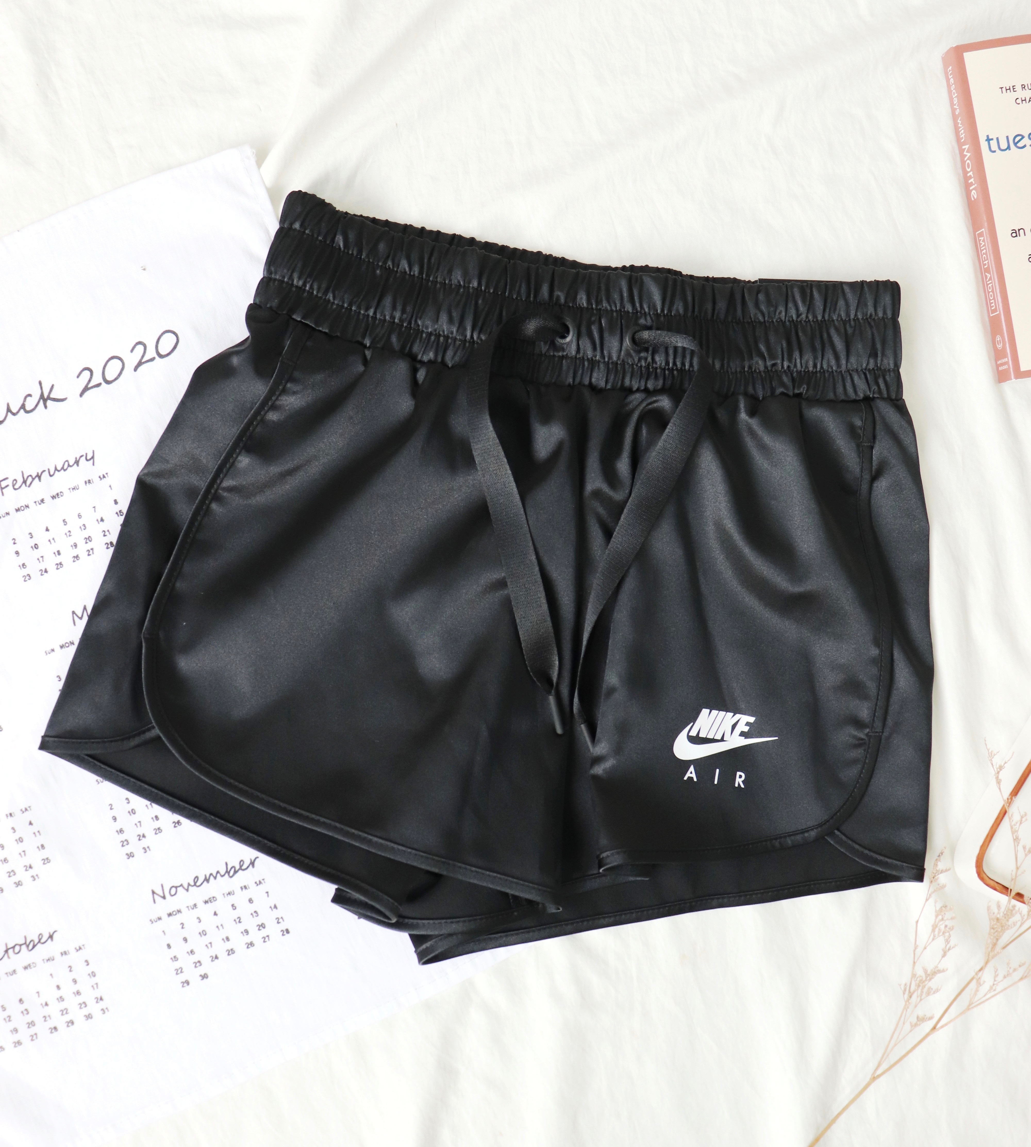 nike air satin shorts