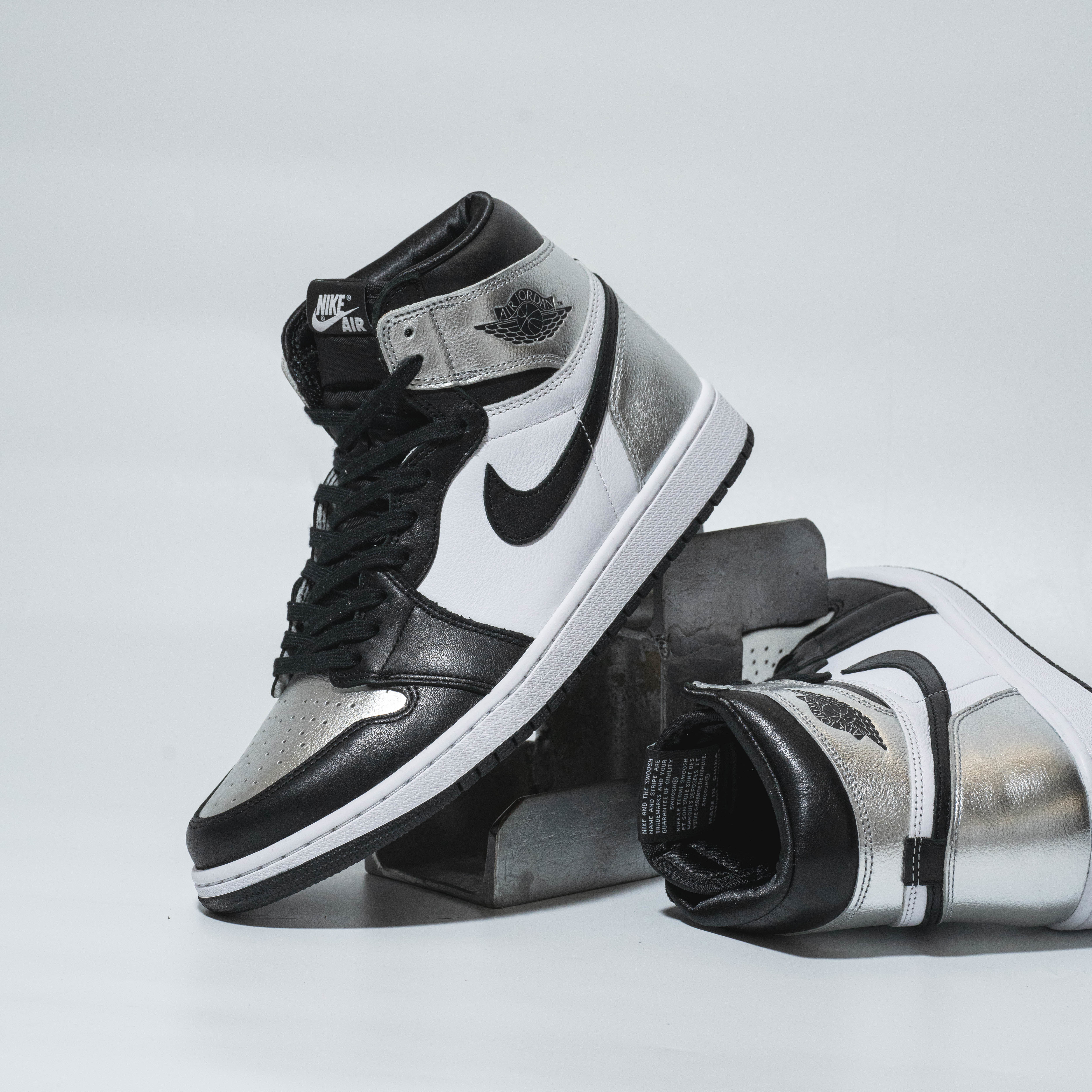 [現貨] Air Jordan Retro 1 High OG "Silver Toe" CD0461-001