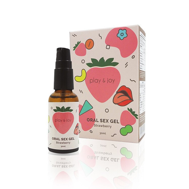 PLAY & JOY 情趣口交液 30ml (士多啤梨風味)