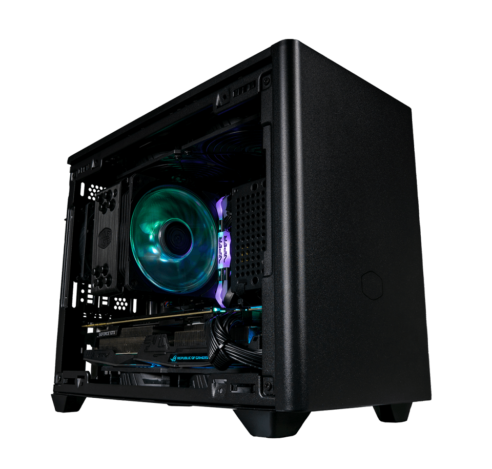 米特3C數位–酷碼Cooler MasterBox NR200/黑/ITX機殼/MCB-NR200-KNNN-S00