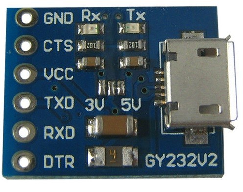 GY232V2 MICRO FT232RL USB 轉TTL下載器