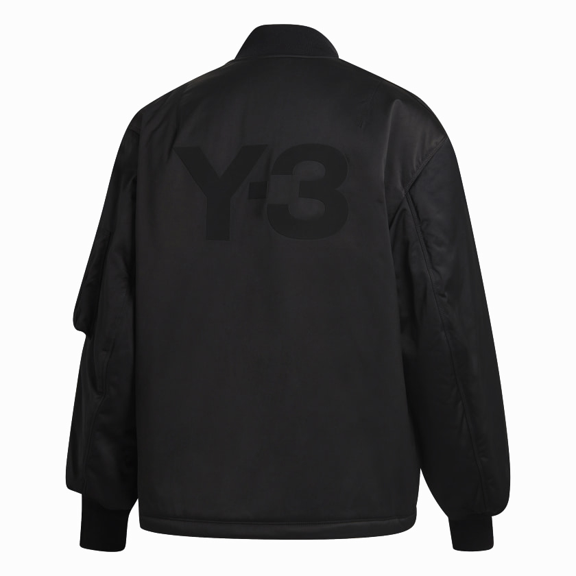 【 Y-3 W CL BOMER JKT 飛行夾克 - 黑 】