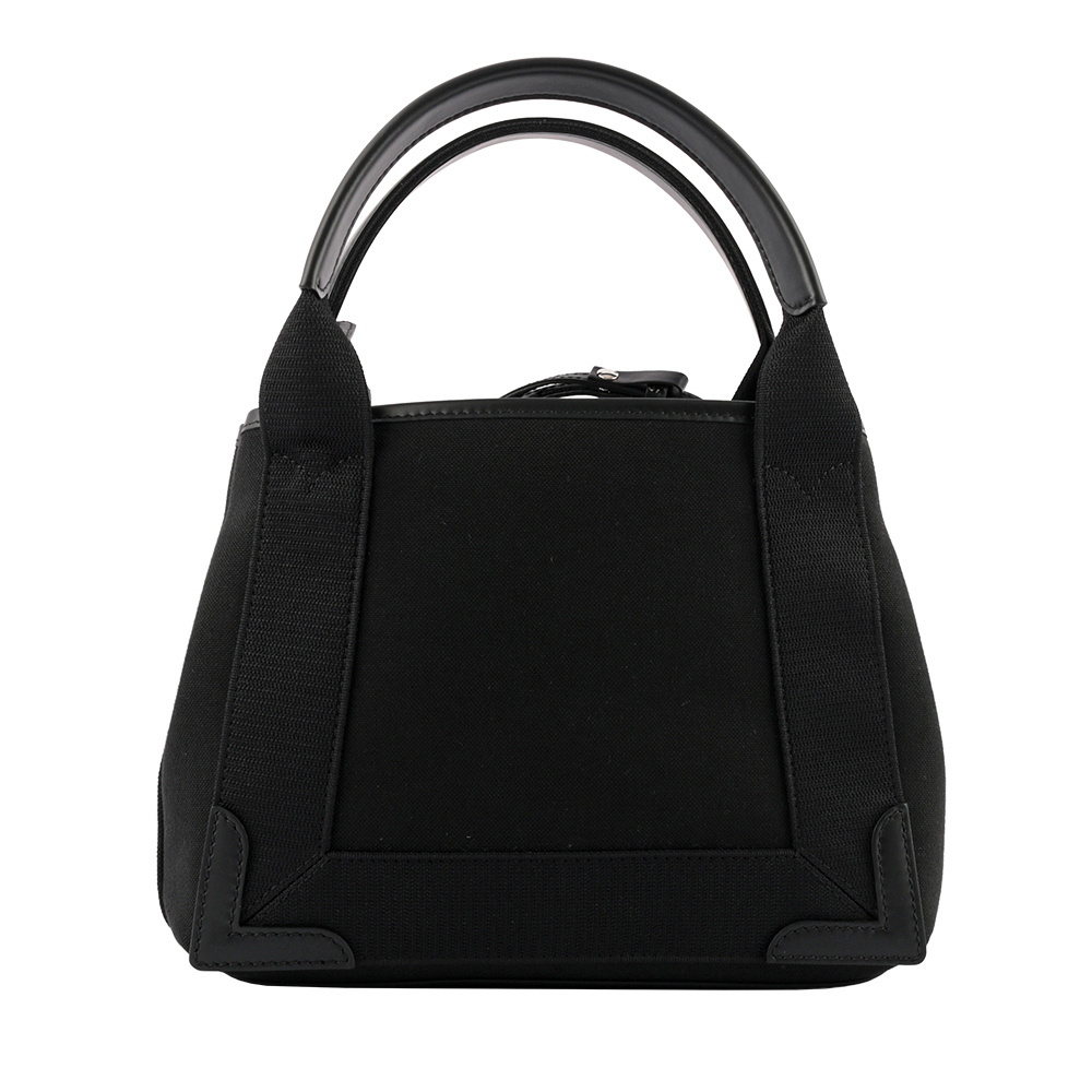 【BALENCIAGA】Navy Cabas XS 牛皮二用/子母包