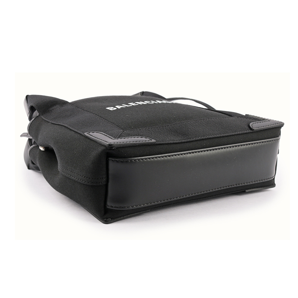 【BALENCIAGA】Navy Cabas XS 牛皮二用/子母包