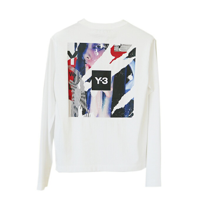【 Y-3 W CH1 G LS TEE 內田雀聯名款薄長TEE - 白 】