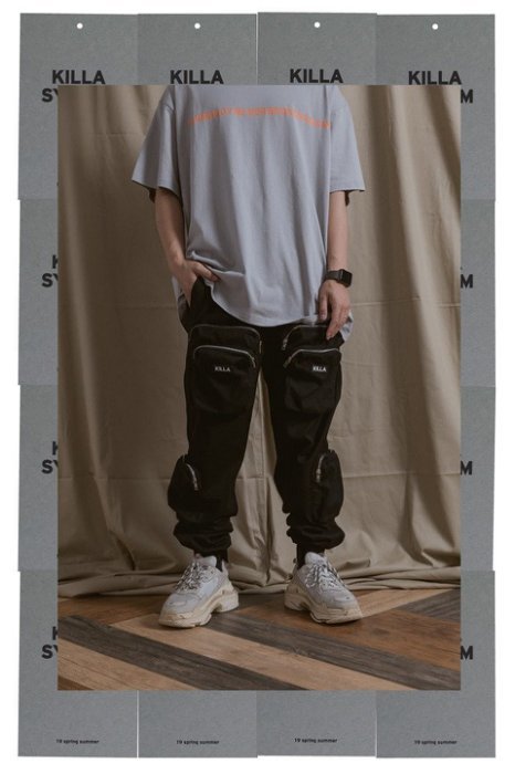 【車庫服飾】 FASHION KILLA 19S/S MAJOR POCKET CARGO PANTS 六口袋魔鬼氈長褲