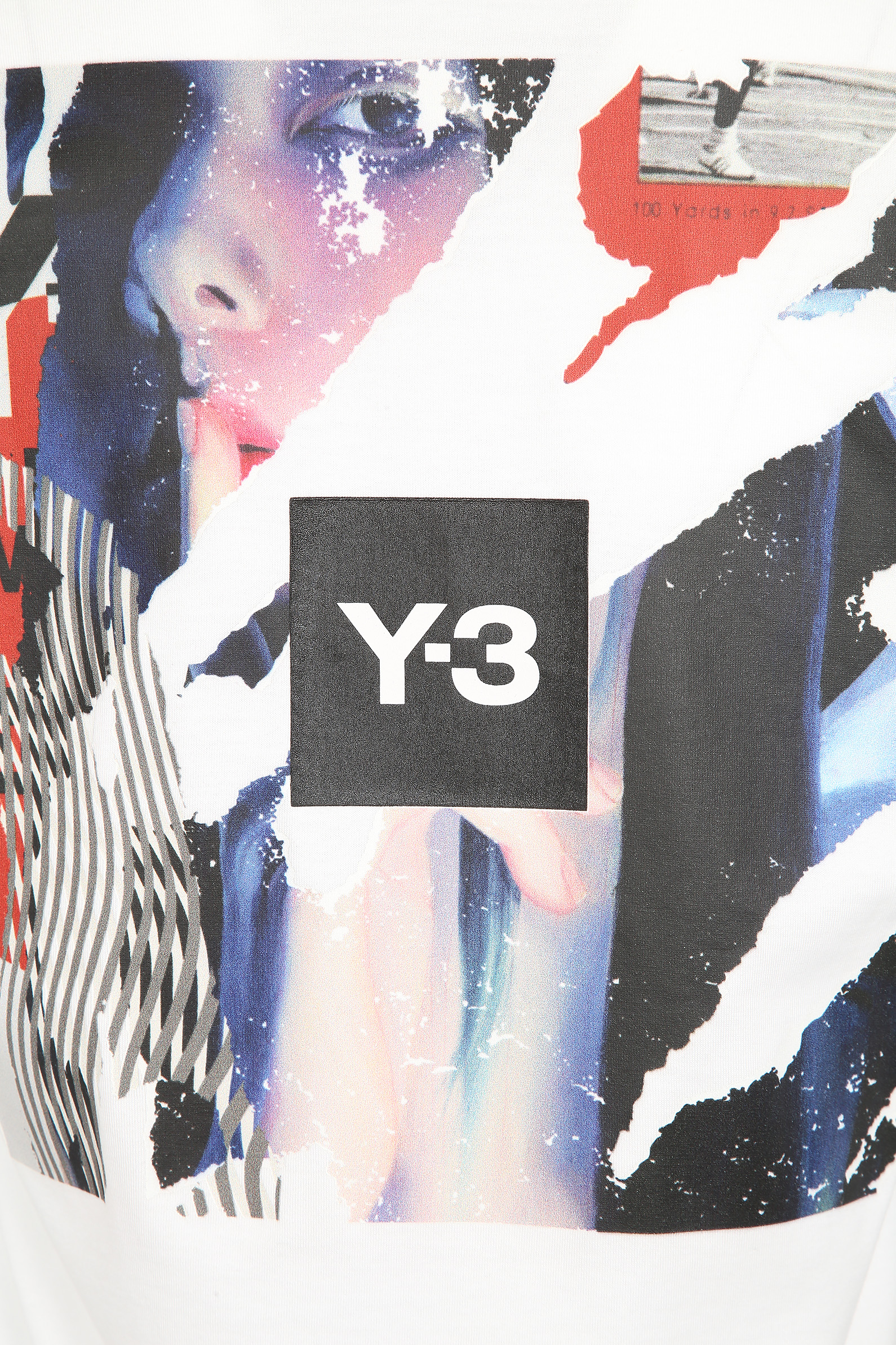 【 Y-3 W CH1 G LS TEE 內田雀聯名款薄長TEE - 白 】