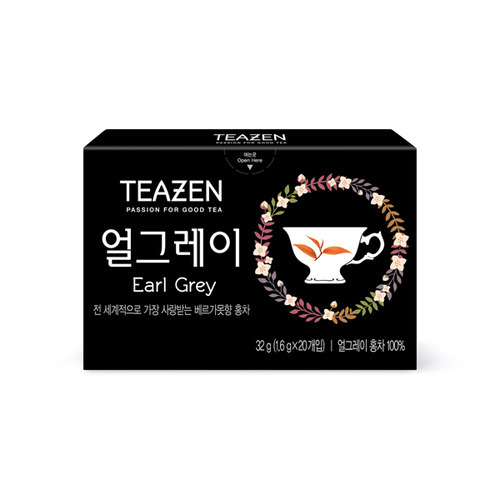 伯爵紅茶包【TEAZEN】韓國製Korea傳統茶包【正品】 