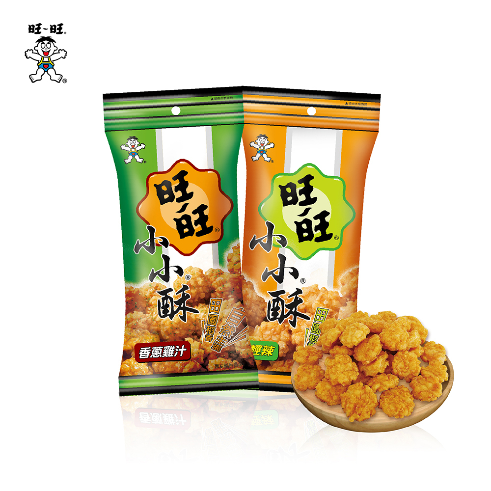 旺旺小小酥 香蔥雞汁/輕辣口味 30g