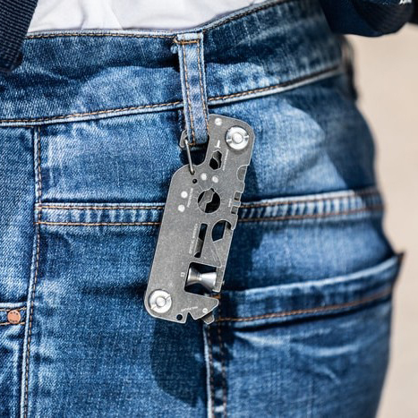 FLEX TOOL 30-In-1 EDC 多功能輕量化戶外工具│靈巧便攜 輕量化 僅90g│折疊式刀具 輕鬆收納