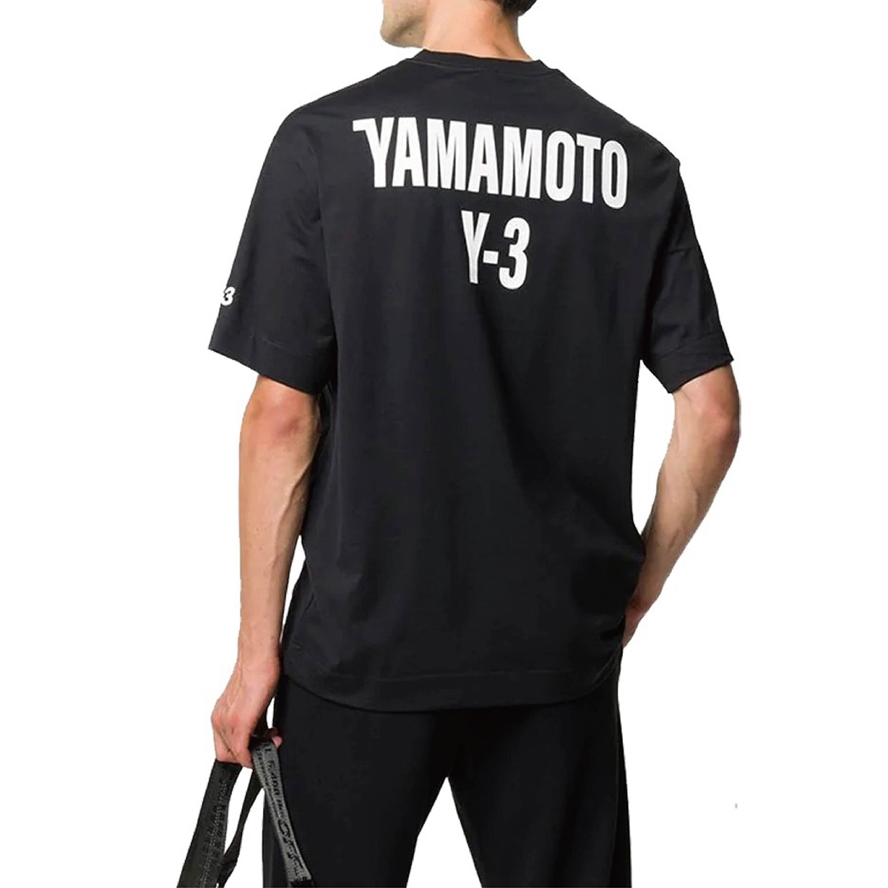 【 Y-3 U CH2 GFX SS TE 背面印花短TEE - 黑 】
