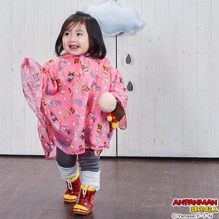 麵包超人 花色雨用斗篷 - 黃