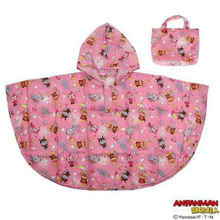 麵包超人 花色雨用斗篷 - 粉