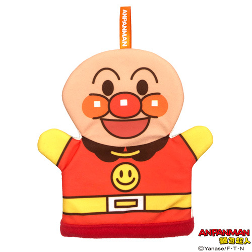 麵包超人臉型洗澡手套