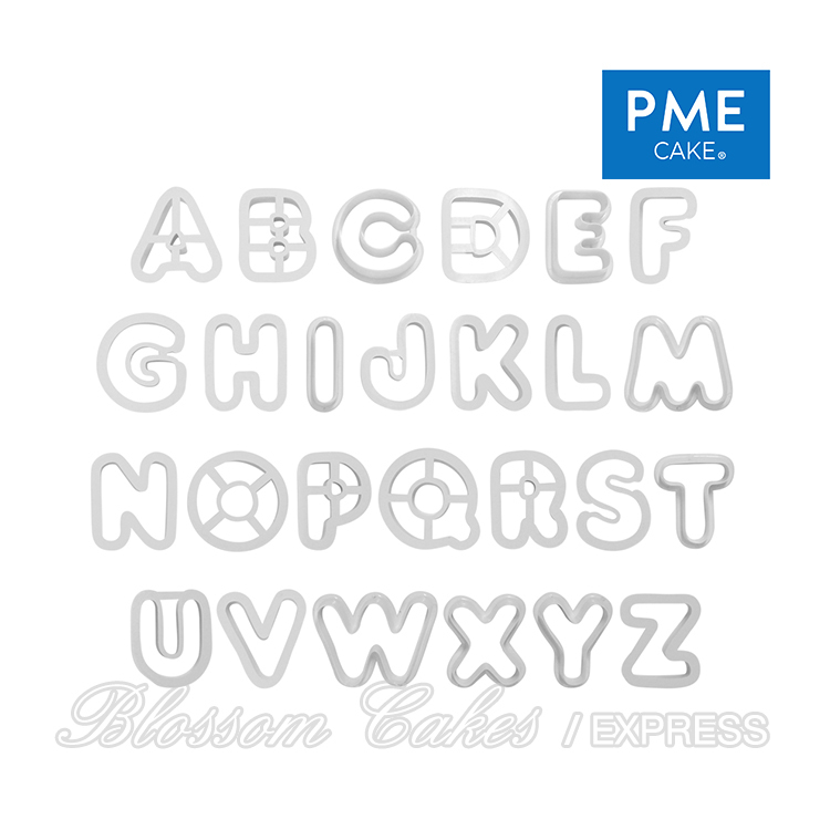 PME Alphabet Set (26 Cutter Set)