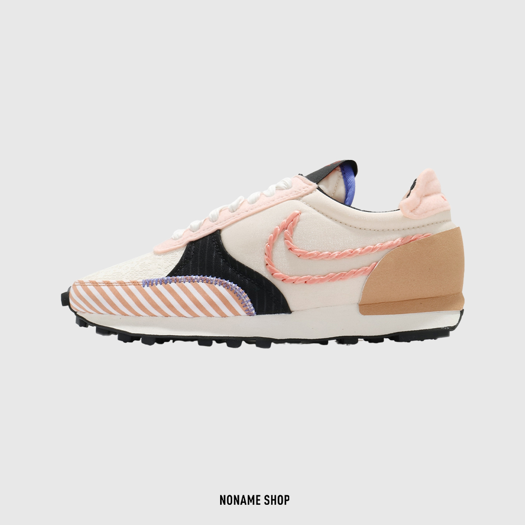 NIKE Daybreak Type 復刻 撞色 拼接 緞帶 馬卡龍 解構 休閒鞋 奶茶