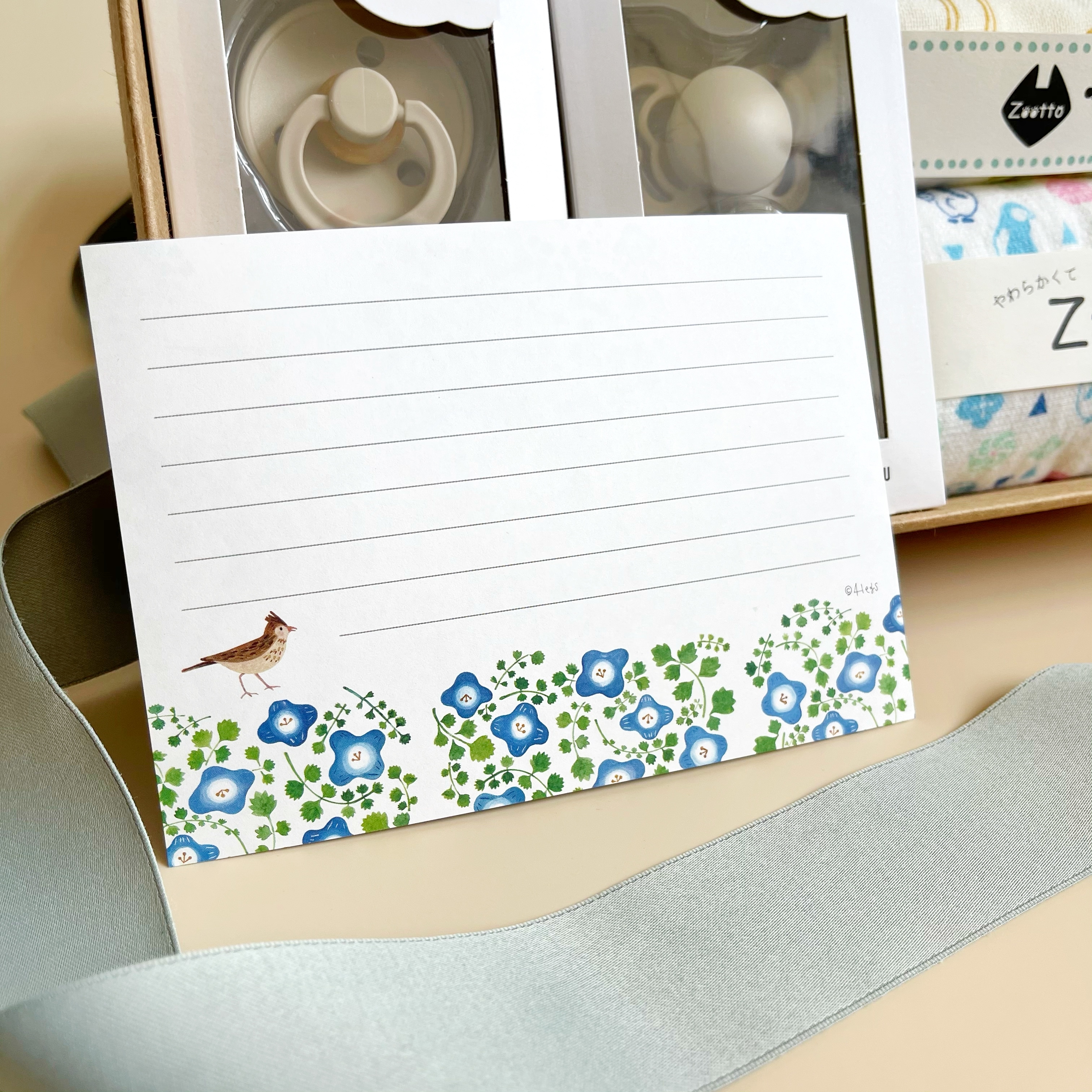 禮盒卡紙-Letter Paper Skylark & Veronica