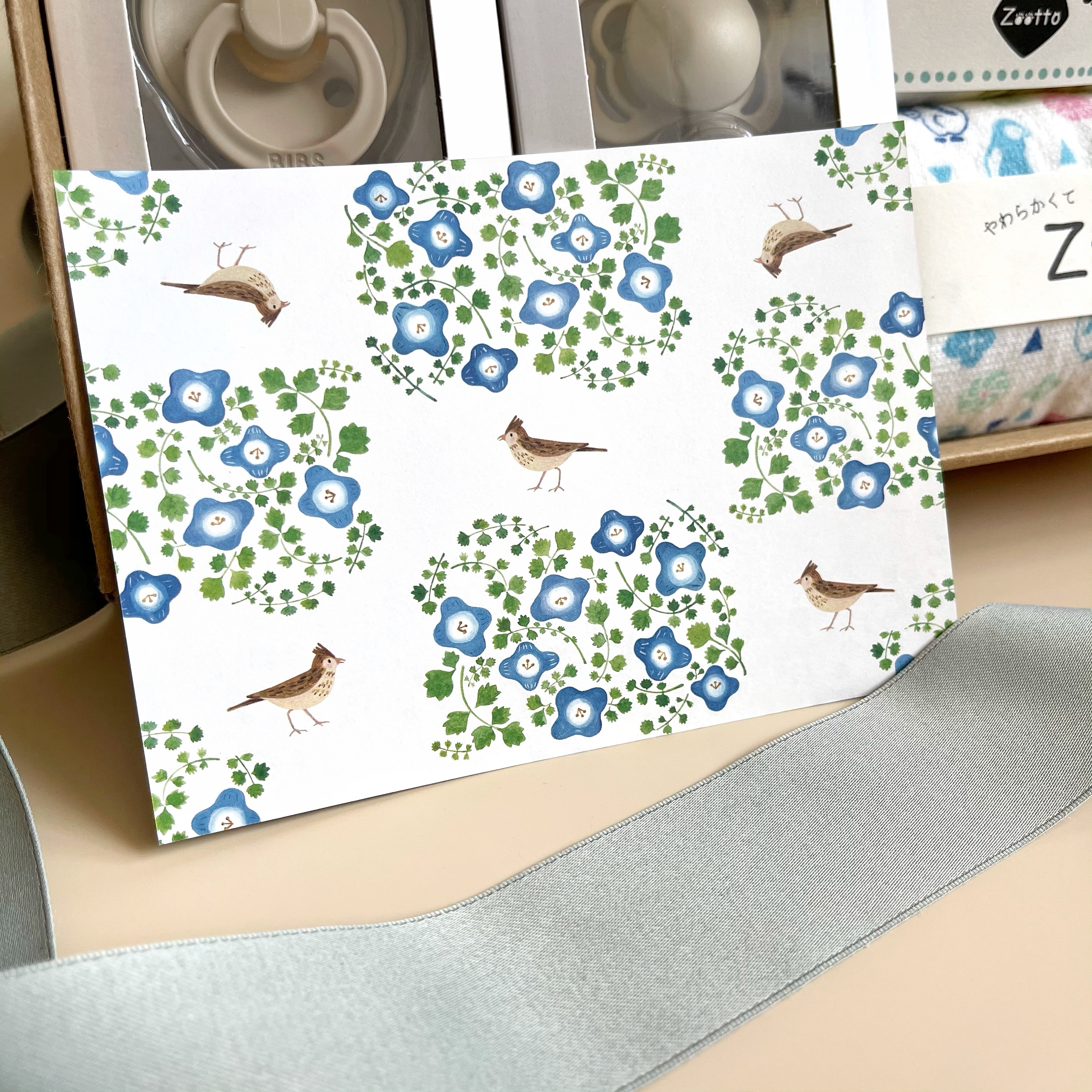 禮盒卡紙-Letter Paper Skylark & Veronica