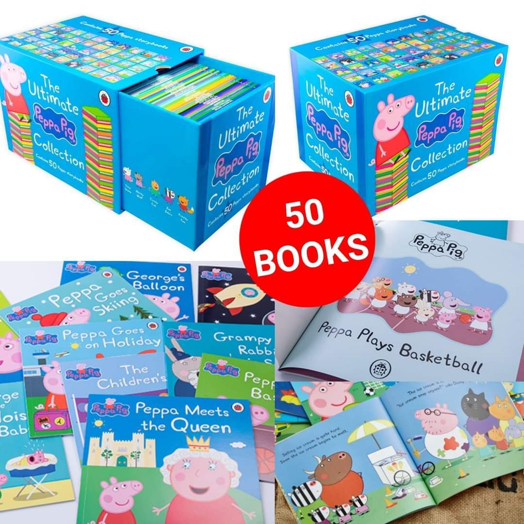 (現貨) 🐽Peppa Pig英文圖書大合輯 (50本)