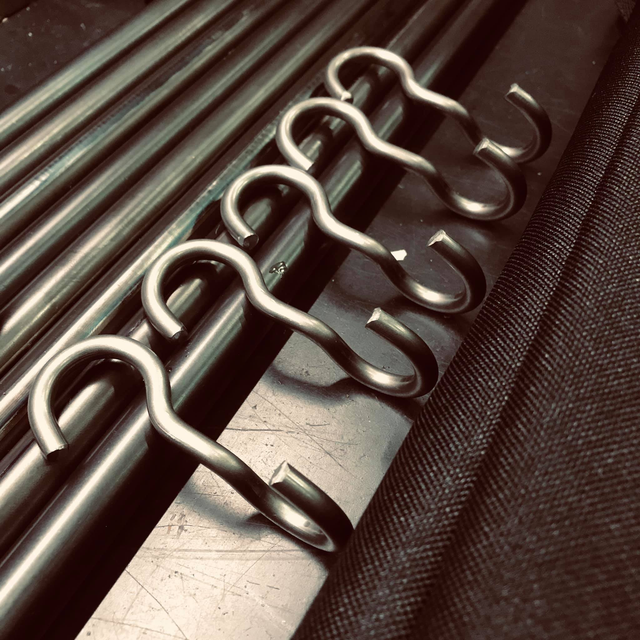 *【日月鉄工所】鐵男專用-鐵製掛鉤(四入一組) AD15