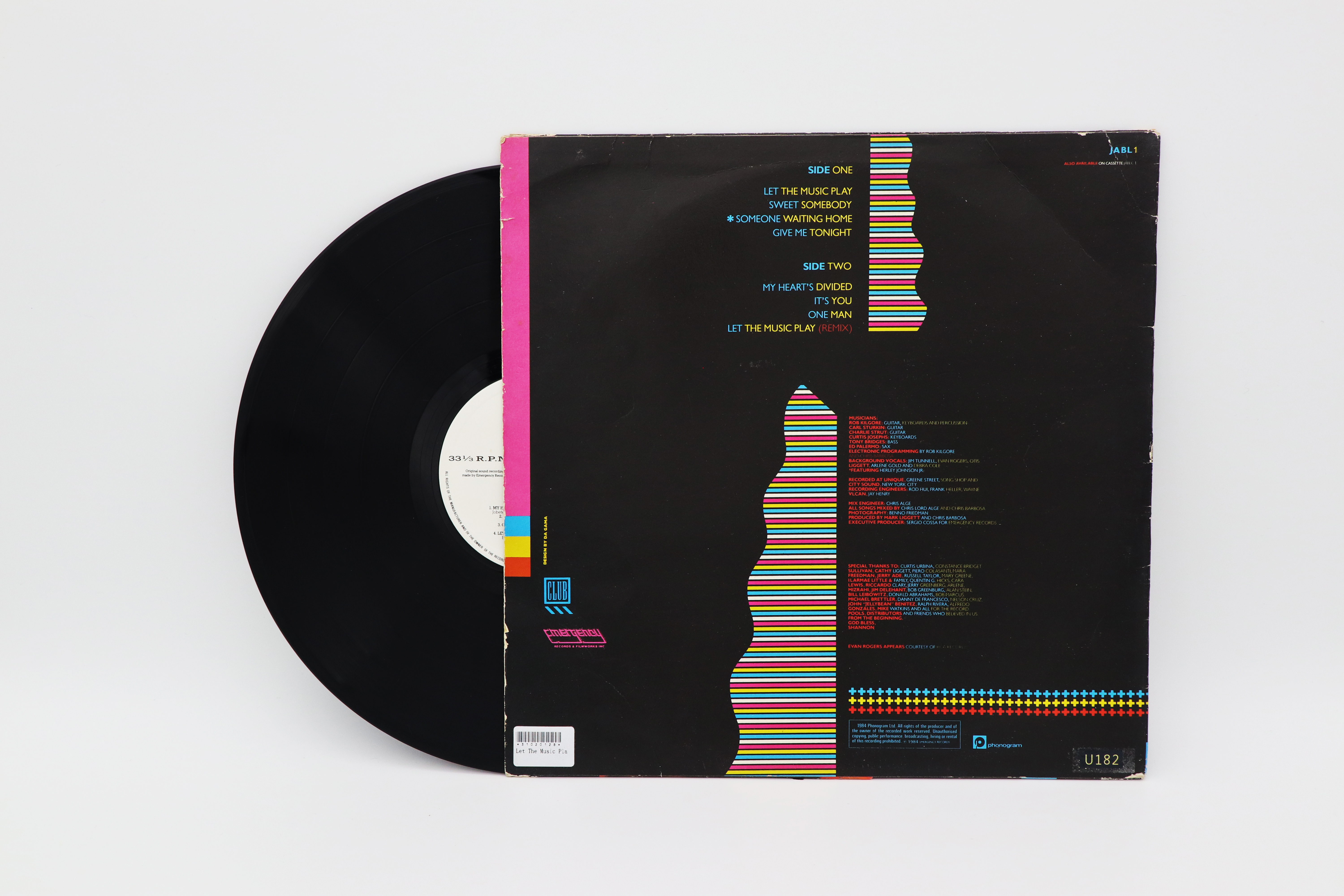 U182 Shannon《Let the Music Play》