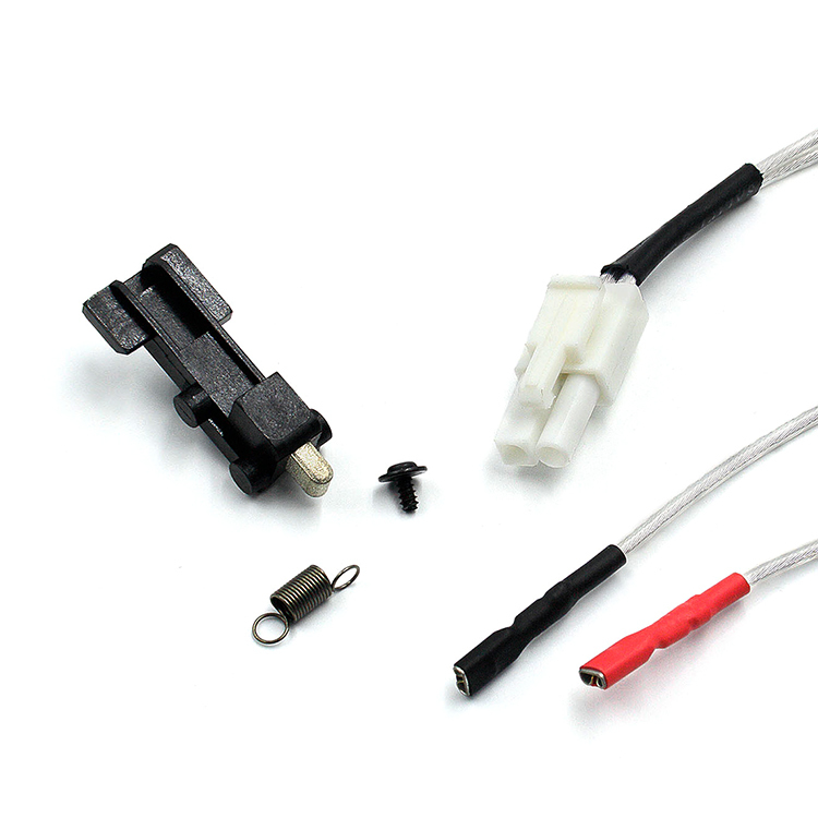 AK47系列用低電阻鍍銀後出線組 (含Tamiya插頭)