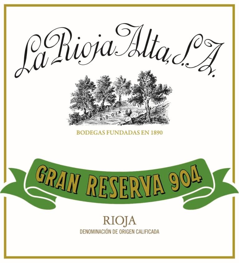 La Rioja Alta Gran Reserva 904 1997 (RP94)