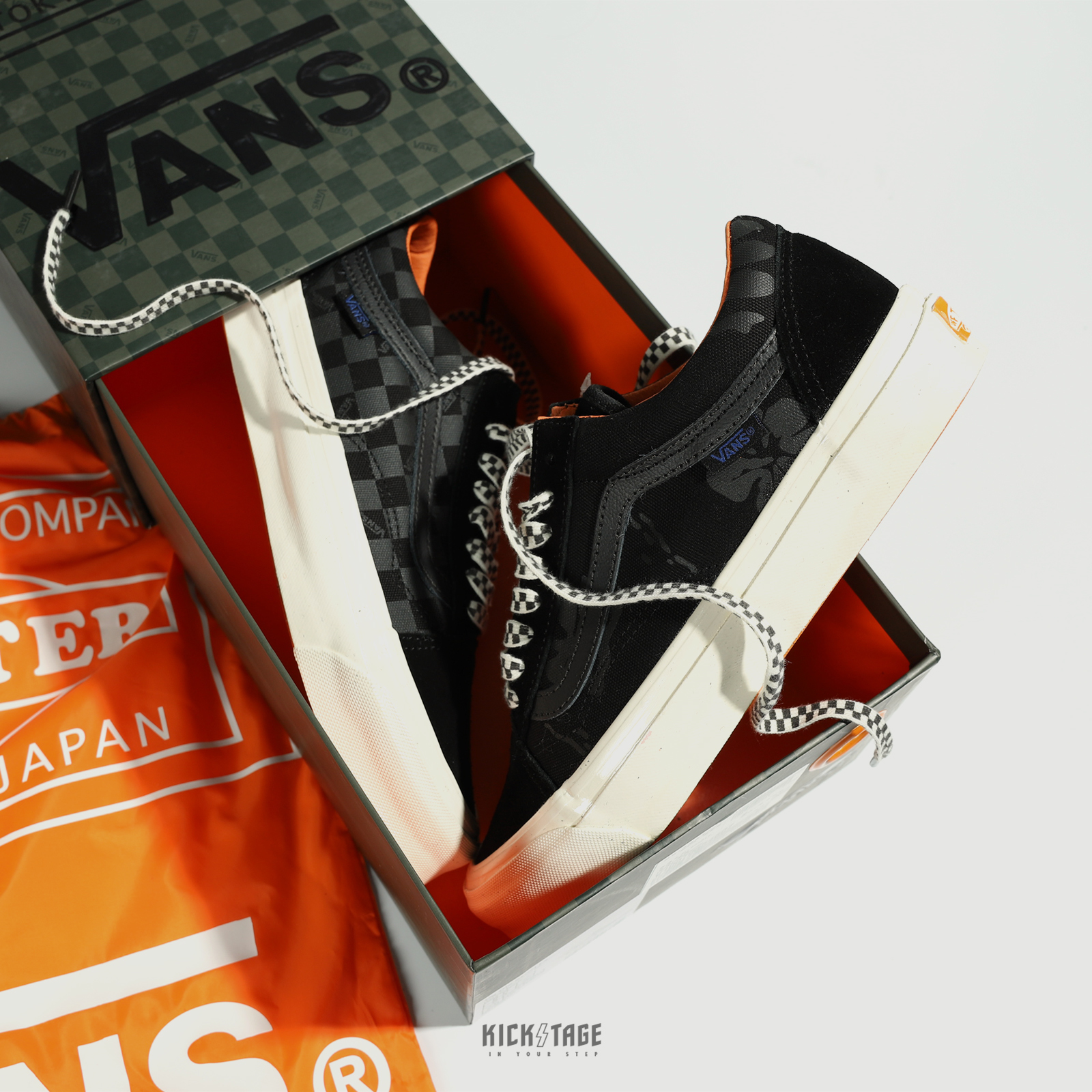 <特價商品，不退換> Vans Old Skool LX x Porter 黑色 魔鬼氈 聯名款 休閒鞋【VN0A4P3XXG5】