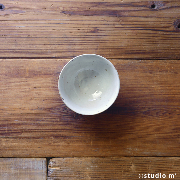 STUDIO M'-Daisy茶碗L/粉引