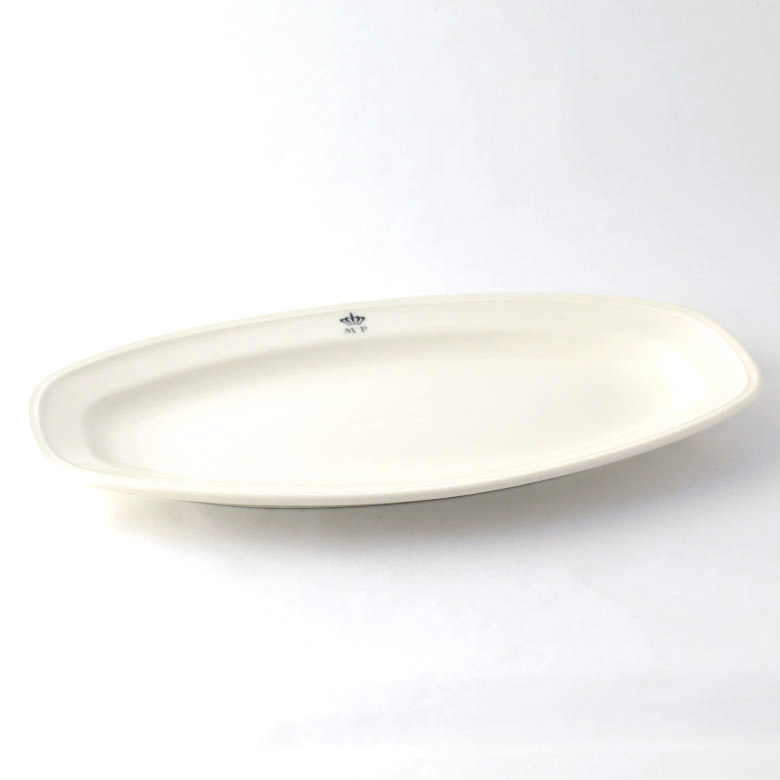 STUDIO M'-whole魚皿/白